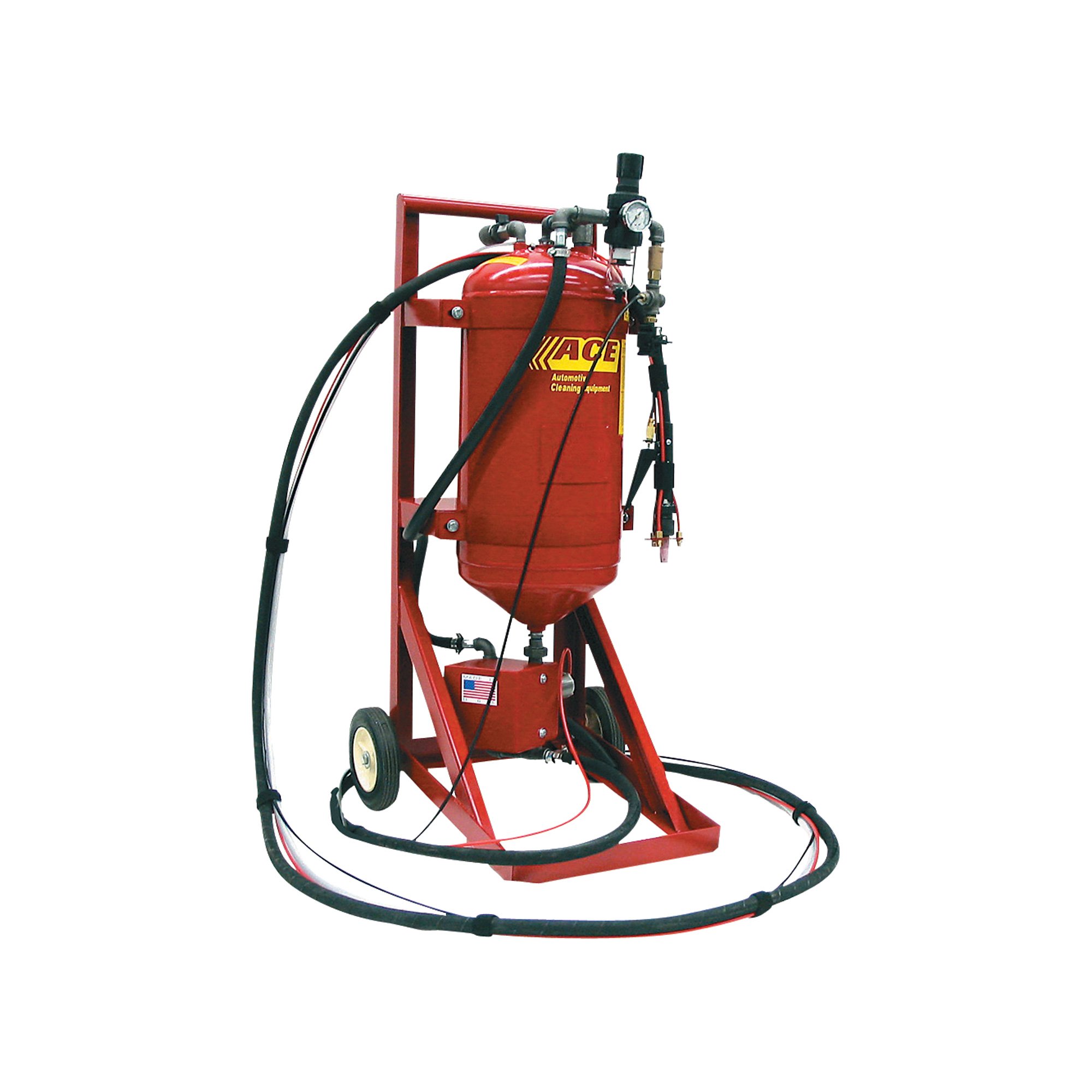 Ace Soda Pressure Abrasive Blaster — 100-Lb. Capacity, Model# 101826-A